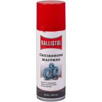 Засіб для догляду Ballistol 200 мл Silikon spray (силікон, аерозоль)