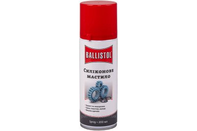 Засіб для догляду Ballistol 200 мл Silikon spray (силікон, аерозоль)