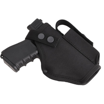 Кобура Левша для G 17 Glock 17 Глок 17 поясная с чехлом подсумком для магазин чёрная ms Кобура Левша для G 17 Glock 17 Глок 17 поясная с чехлом подсумком для магазин чёрная ms
