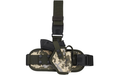 Кобура стегновий Форт-12 з платформою oxford 600d піксель 12705 ms