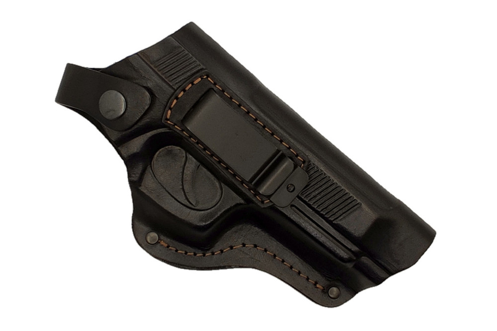 Кобура Desert Eagle Пустынный орёл поясная + скрытого внутрибрюч с клипсой Шкіра чорна ms