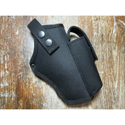 Кобура для Beretta 92 (Берта) на пояс із підсумком під магазин Чорна ms Кобура для Beretta 92 (Берта) на пояс із підсумком під магазин Чорна ms