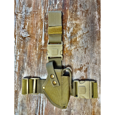 Кобура ПМ на стегно Економ кобура на ногу cordura 1000d койот MS Кобура ПМ на стегно Економ кобура на ногу cordura 1000d койот MS