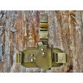 Кобура на стегнах з платформою для ПМ Макарова кобура на ногу cordura1000d колір койот настегенна кобура ms шнур страхувальний