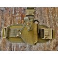 Кобура на стегнах з платформою для ПМ Макарова кобура на ногу cordura1000d колір койот настегенна кобура ms шнур страхувальний