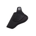 Кобура Револьвера 3 поясна прихованого носіння cordura 1000d/ шкіра чорна