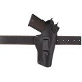 Кобура Colt 1911 поясная скрытого внутрибрючного ношения не формованная с клипсой кожа чёрная ms