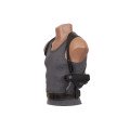 Кобура Crosman C11 оперативна + поясна формована (шкіра, чорна) ms