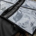 Несессер ЗСУ на молнии 10 отд. Чёрный военный органайзер армейский несесер на змейке сумка ms