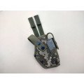 Кобура ПМ на Молли поясная с чехлом под магазин с фиксацией на системе Molle цвет пиксель MS