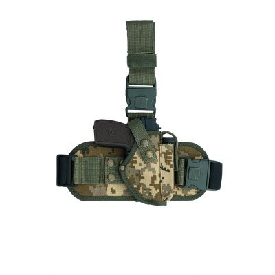 Кобура стегновий ПМ з платформою (oxford 600d, піксель) ms