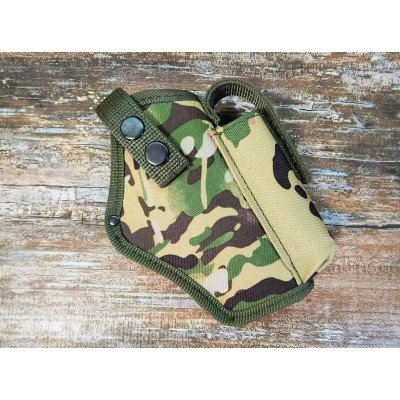 Кобура для G 17 Glock 17 Глок поясная с чехлом подсумком для магазина Мультикам ms Кобура для G 17 Glock 17 Глок поясная с чехлом подсумком для магазина Мультикам ms