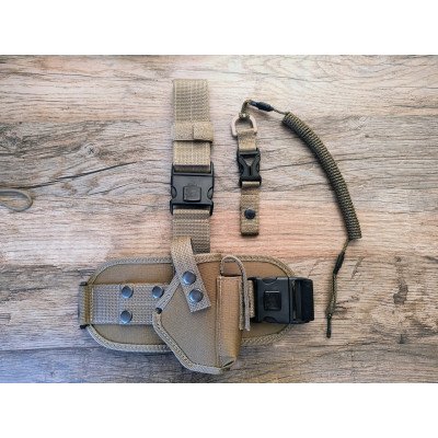 Кобура набедренная с платформой для ПМ Макарова кобура на ногу cordura1000d цвет койот набедренная кобура ms Кобура набедренная с платформой для ПМ Макарова кобура на ногу cordura1000d цвет койот набедренная кобура ms