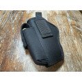 Кобура для Beretta 92 (Берта) на пояс із підсумком під магазин Чорна ms