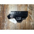 Шкіряна формована кобура для Glock 19 — Поясна (на ремінь), чорна ms