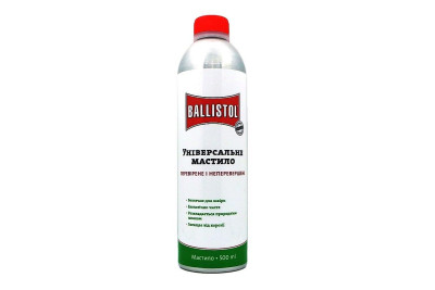 Олія збройова Ballistol 500 мл (універсальна, ж/б)