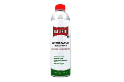 Олія збройова Ballistol 500 мл (універсальна, ж/б)