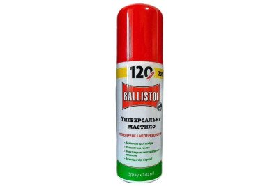 Олія збройна Ballistol 120 мл (універсальна, аерозоль)